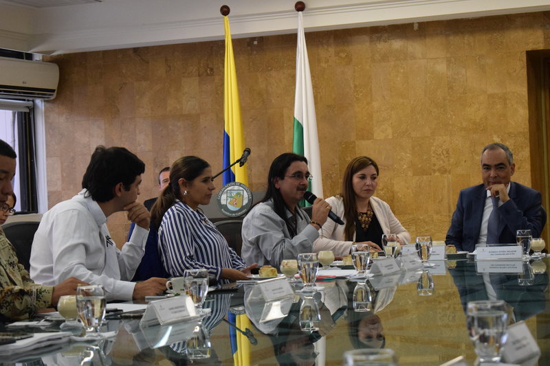 Jairo Quintero, de las Farc, insistió en la importancia de una reincorporación que se traduzca en inversión social para las comunidades.