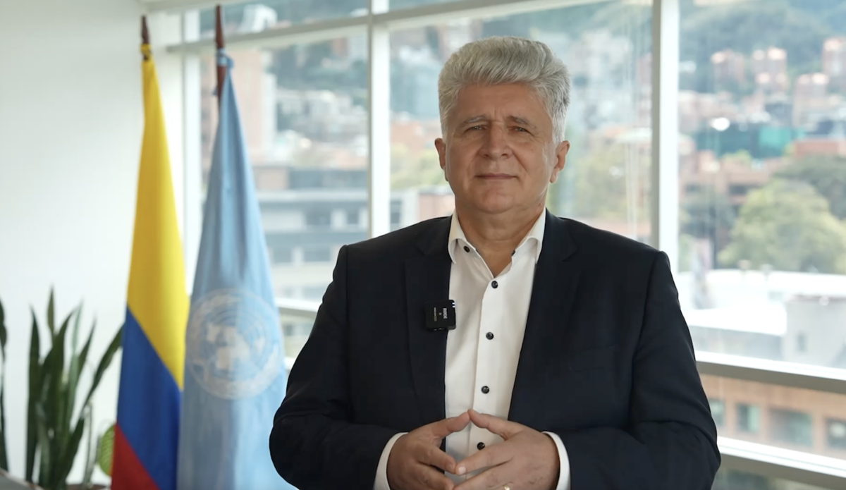 Mensaje del SRSG Miroslav Jenča en el inicio de sus funciones en Colombia