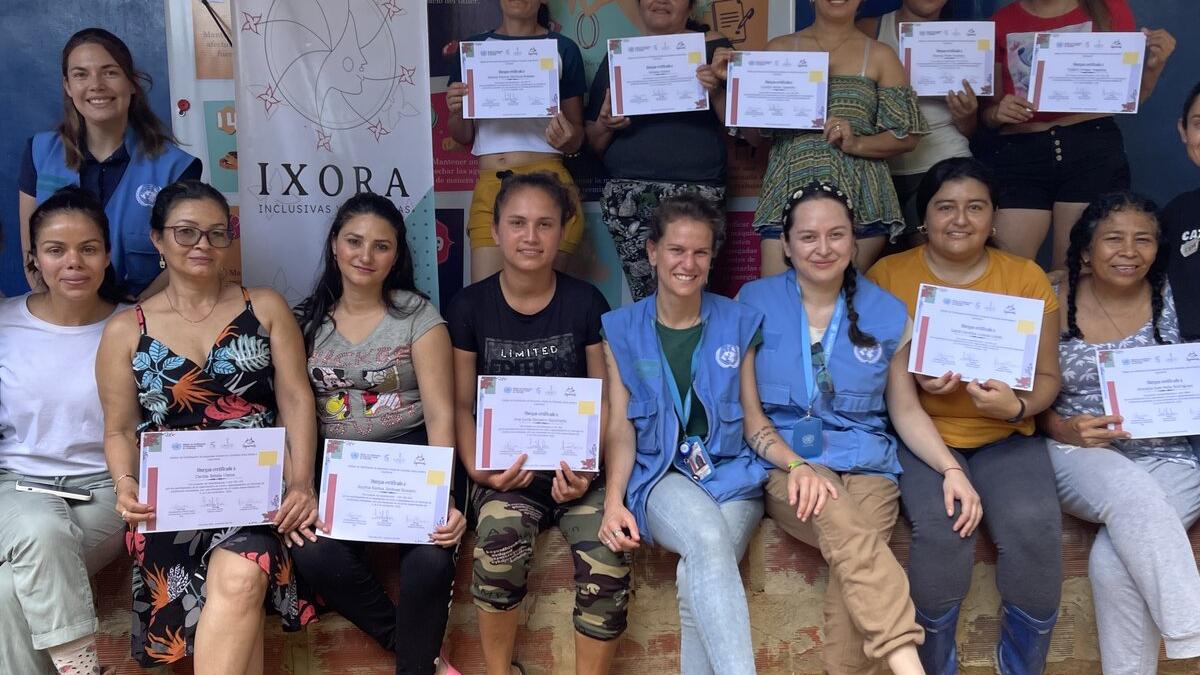 Mujeres firmantes de paz y empresarias de Cúcuta quieren seguir construyendo paz en el Catatumbo