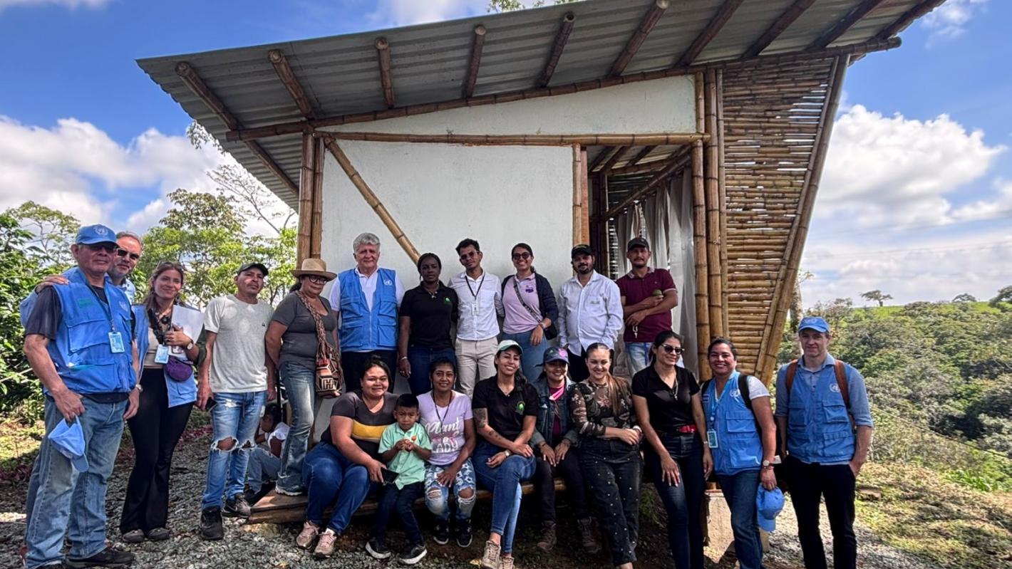 SRSG Jenča en Timbío, Cauca