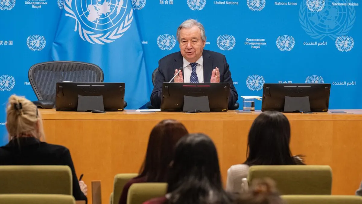 UN SG António Guterres