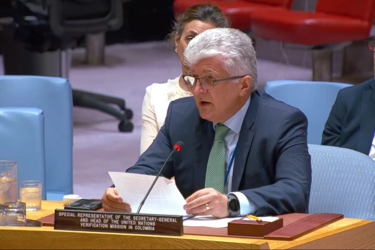 SRSG Jenča en sesión UNSC