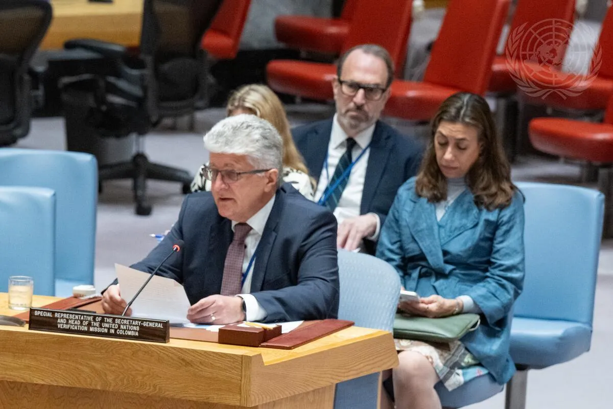 SRSG Jenča en UNSC