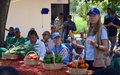 Former FARC-EP members produce fruits for school feeding programme