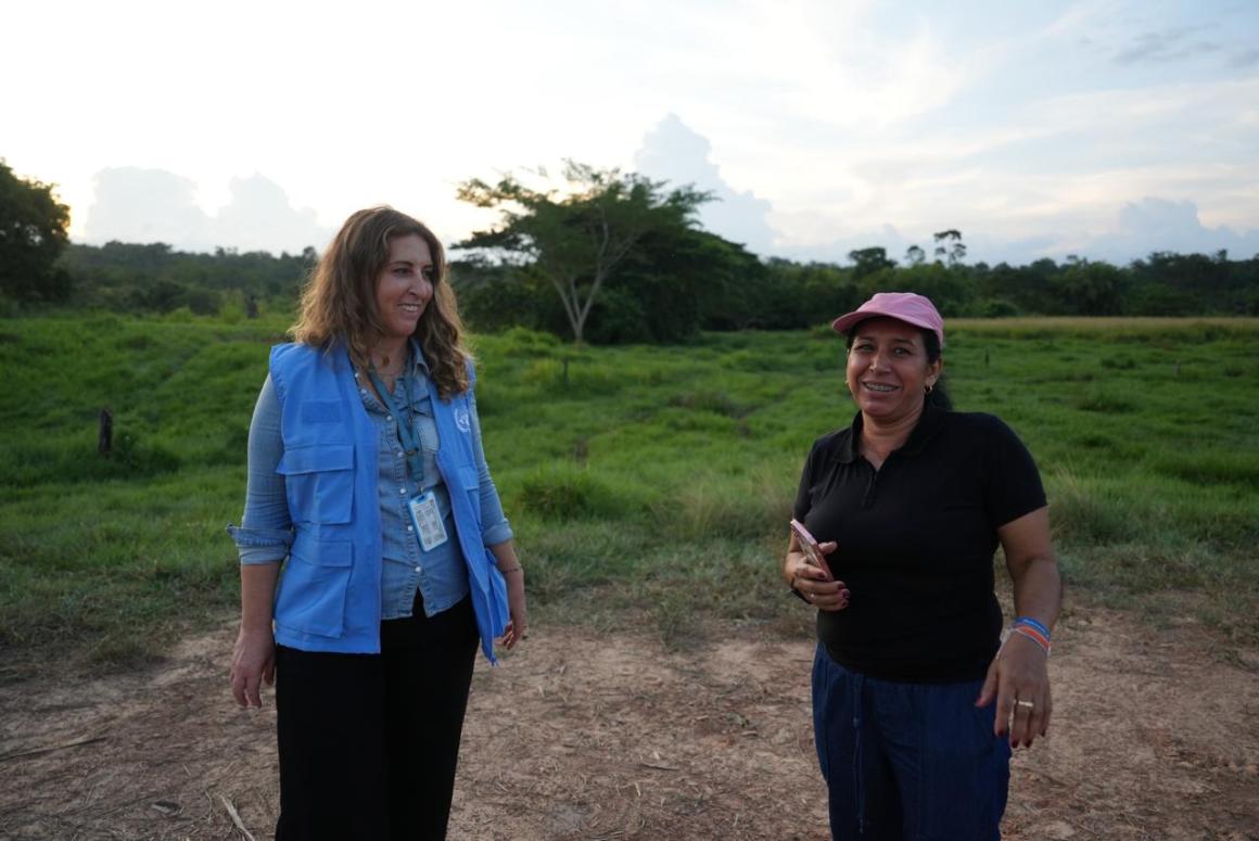 Colega UNVMC en Oripaya, Norte de Santander