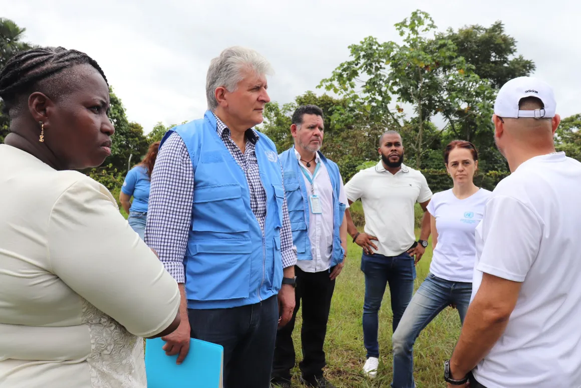 SRSG Jenča en Quibdó